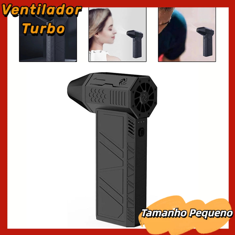 X3 Ventilador Turbo Violento Atualizado 130000R Ventiladores Industriais Com Motor Brushless Tamanho Mini Novo Portátil